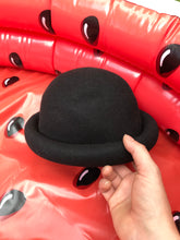 Chapeau rond feutre noir