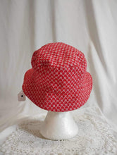 Bucket hat rouge réversible NY Yankees