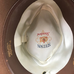 Chapeau feutre marron