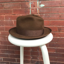 Chapeau feutre marron