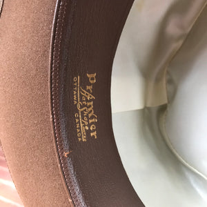 Chapeau feutre marron