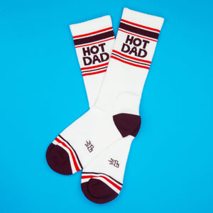 Chaussettes de sport "Hot Dad Gym Crew"