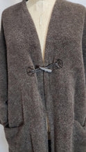 Grande veste laine marron