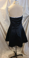 Robe de bal noire et blanche