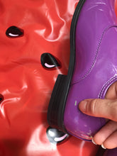 Chaussure vinyle mauve