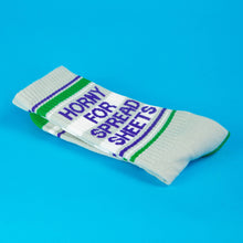 Chaussettes de sport "Horny For Spread Sheets"
