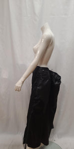 Jupe longue noire satinée Taille +