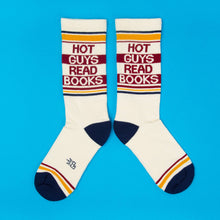 Chaussettes de sport "Hot Guys Read Books"
