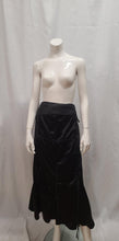 Jupe longue noire satinée Taille +