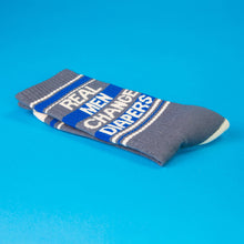 Chaussettes de sport pour hommes réels qui changent des couches