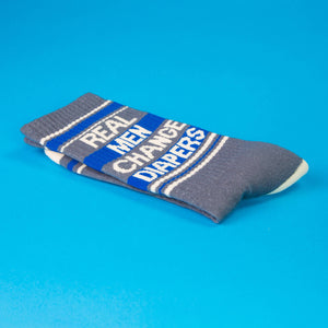 Chaussettes de sport pour hommes réels qui changent des couches