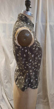 Blouse sans manches fleurie
