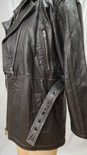 Perfecto long cuir noir
