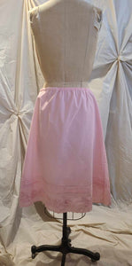Jupe rose pâle