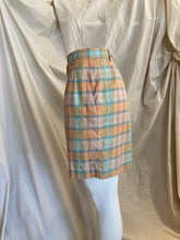 Bermudas carreautés pastel
