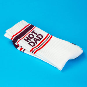 Chaussettes de sport "Hot Dad Gym Crew"