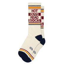 Chaussettes de sport "Hot Guys Read Books"
