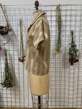 Blouse rayures beige