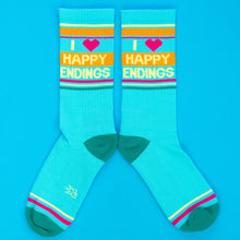 Chaussettes de sport "I 💙 Happy Endings"