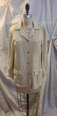 Saharienne lin jaune maïs