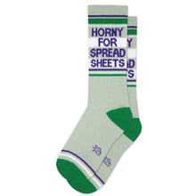 Chaussettes de sport "Horny For Spread Sheets"