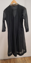 Robe de lin manches longues
