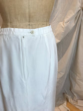 Jupe tailleur blanche