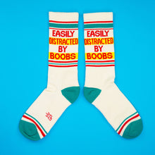 Chaussettes de sport "Facilement distrait par les seins"