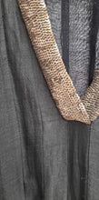 Robe de lin manches longues