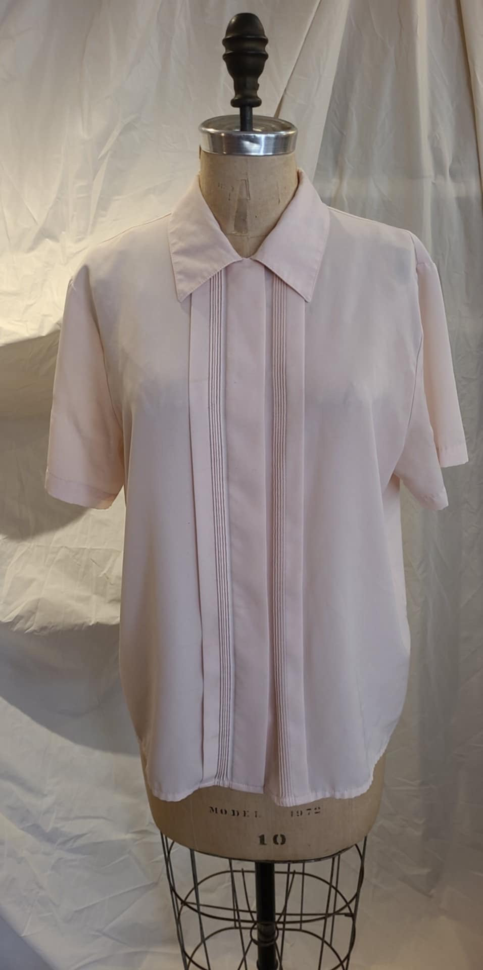 Blouse rose pastel Taille +