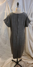 Robe tailleur en laine carreautée