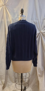 Pull torsadé Col V