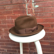 Chapeau feutre marron