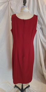 Robe tailleur rouge