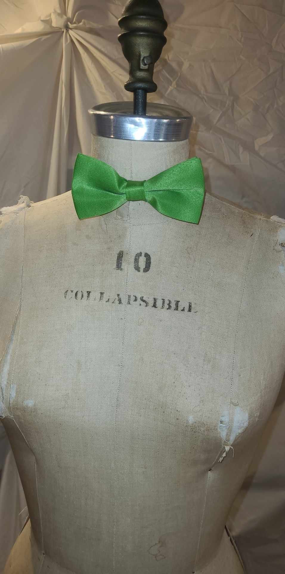 Noeud papillon vert lime