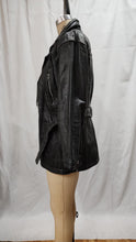 Perfecto long cuir noir