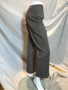Pantalons à carreaux brun/rose