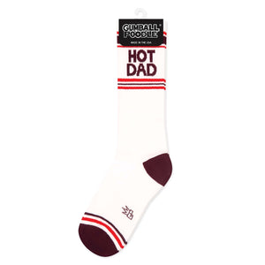 Chaussettes de sport "Hot Dad Gym Crew"