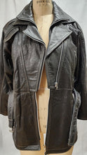 Perfecto long cuir noir