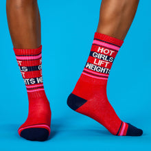 Chaussettes de sport "Hot Girls Lift Weights"