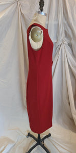Robe tailleur rouge