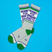 Chaussettes de sport "Horny For Spread Sheets"