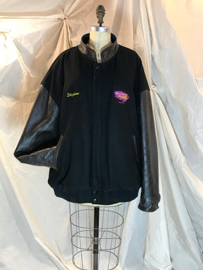 Manteau bomber noir STÉPHANE