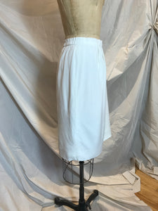 Jupe tailleur blanche