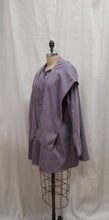 Manteau bonnefemme lilas
