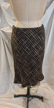 Jupe tailleur laine brune
