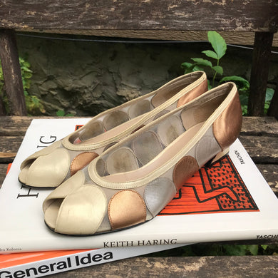 chaussures pastlles cuir brillant