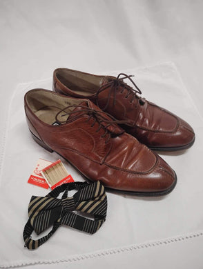 Chaussures cuir brun