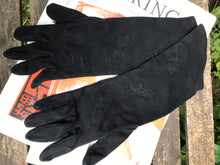 Gants de soirée noirs