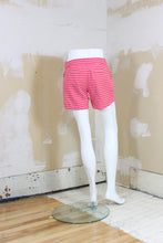 Bermudas rose à rayures matelots